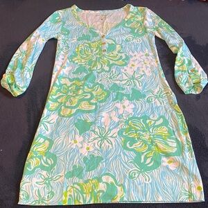 Lilly Pulitzer Floral Long Sleeve Dress